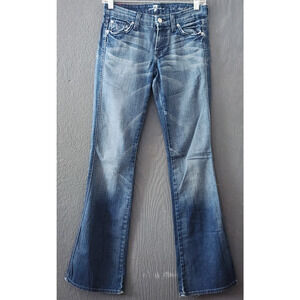 Women's size 24 "A" Pocket Blue Denim Jeans by 7 for all mankind